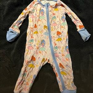 Little Sleepies Pastel Fairy Print Kids One Piece